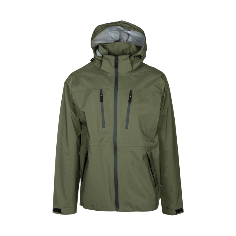 Herren Regenjacke 3 Lagen Darek ivy green