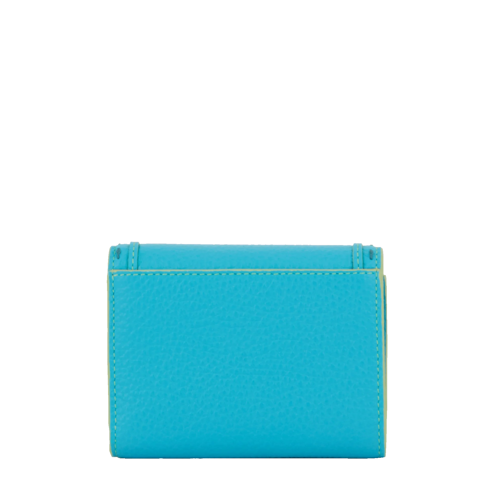 Portefeuille compact medium rabat Premier Flirt de Lancel-Bleu ocean