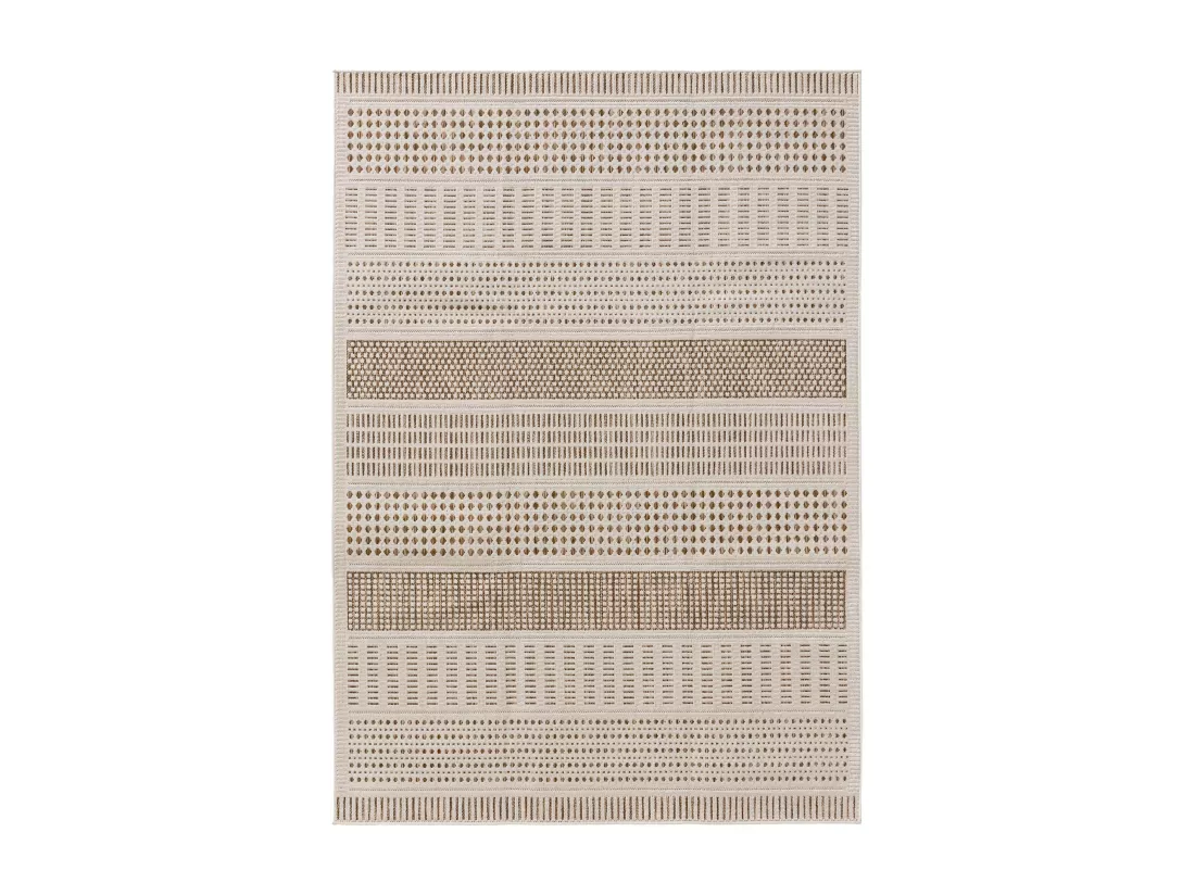 Tapis d'extérieur & intérieur Kaleo Crème/Beige 140x200 cm