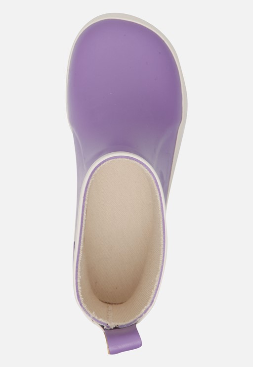 Bergstein Chelseaboot regenlaarzen lila Rubber