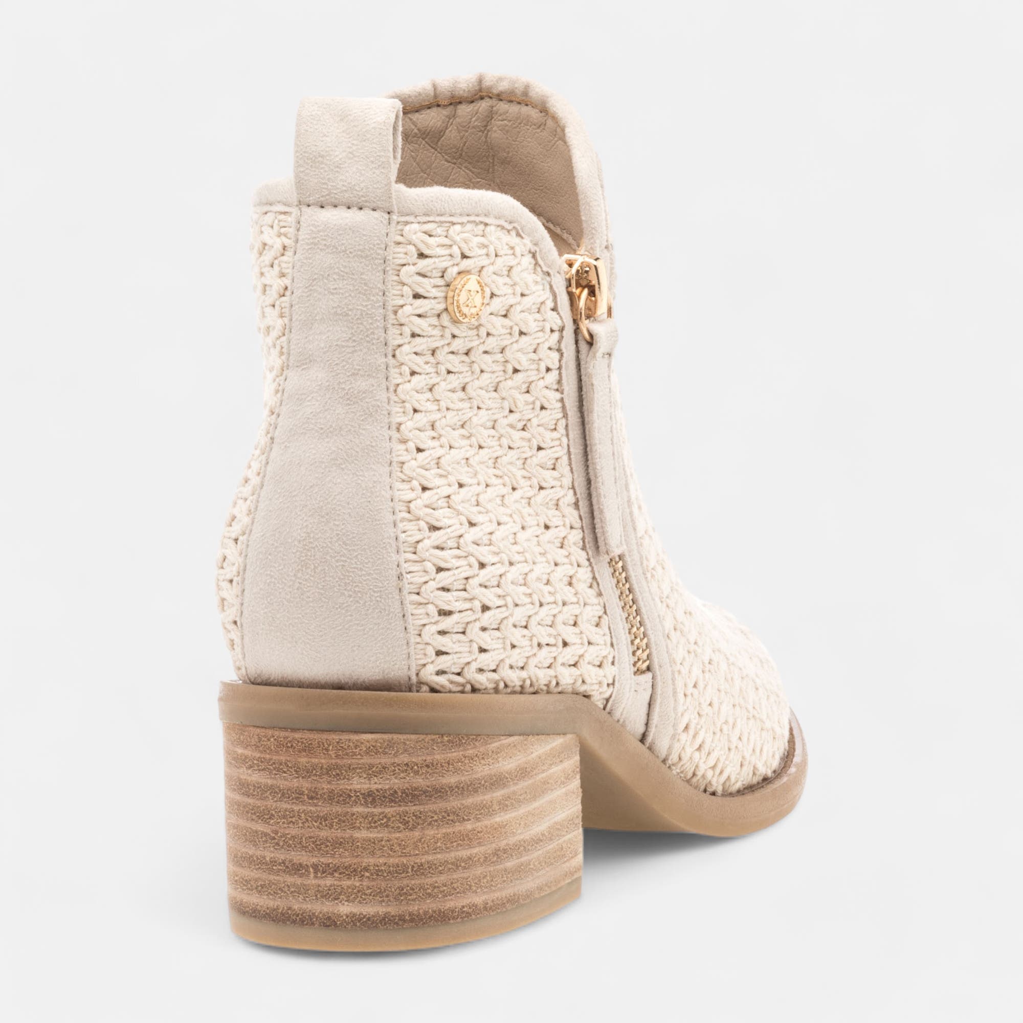 Bottines à talon Femme beige
