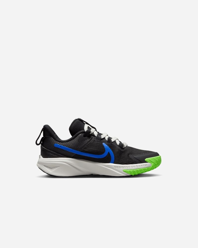 Chaussures de running Nike Star Runner 4 Noir & Bleu pour enfant