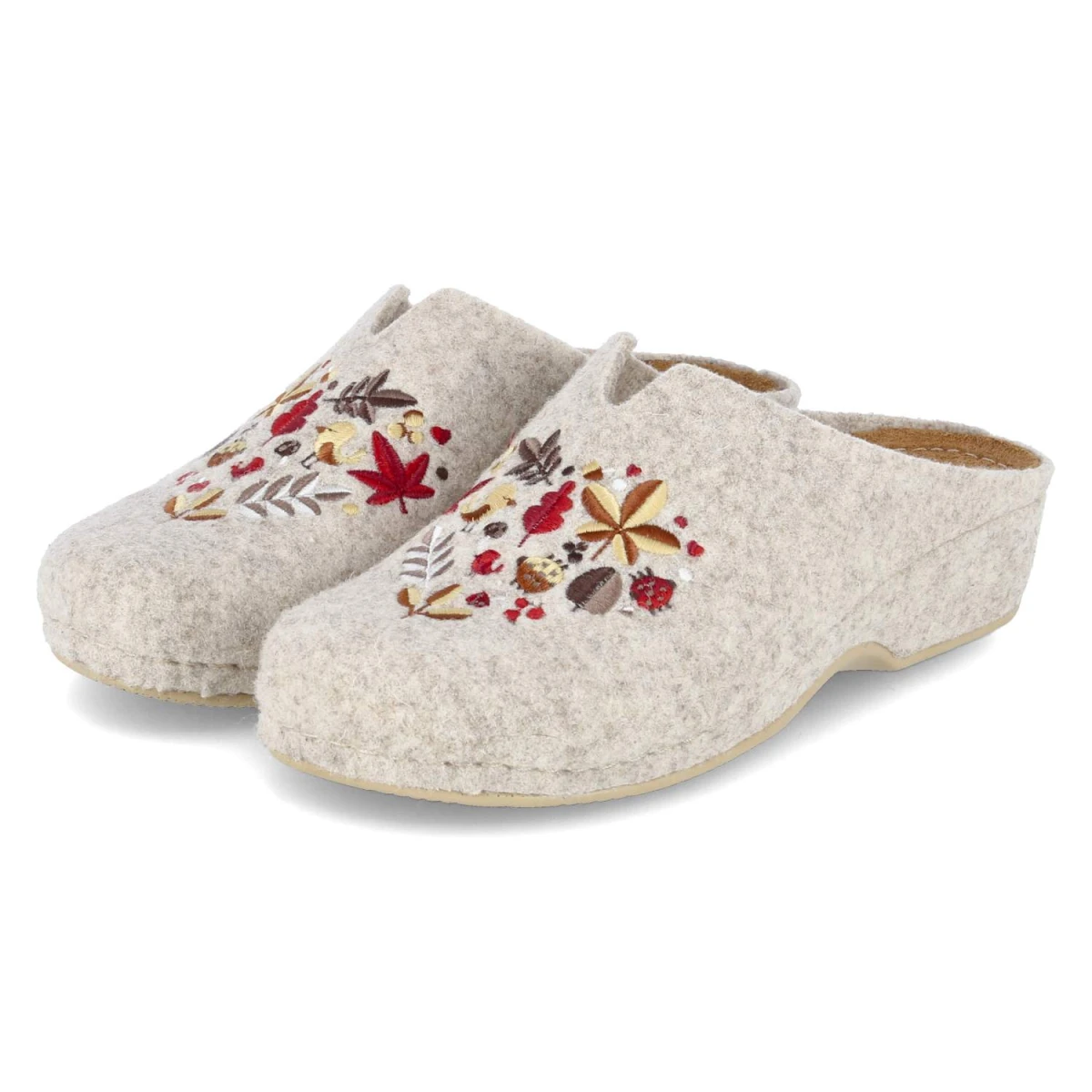 KaerlekPantoffeln BELLA - llight beige