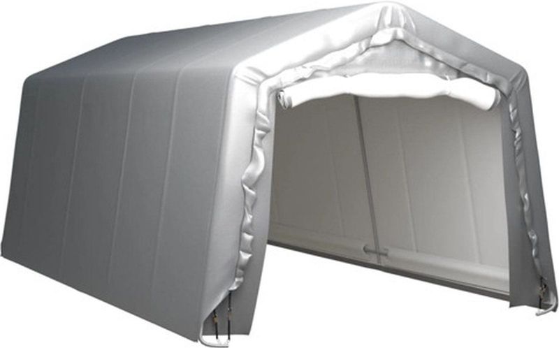 Partytent - Grijs - PE - Gegalvaniseerd Staal - Waterdicht