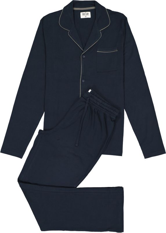 TEN CATE - Pyjama - Donkerblauw - Met Knoopjes