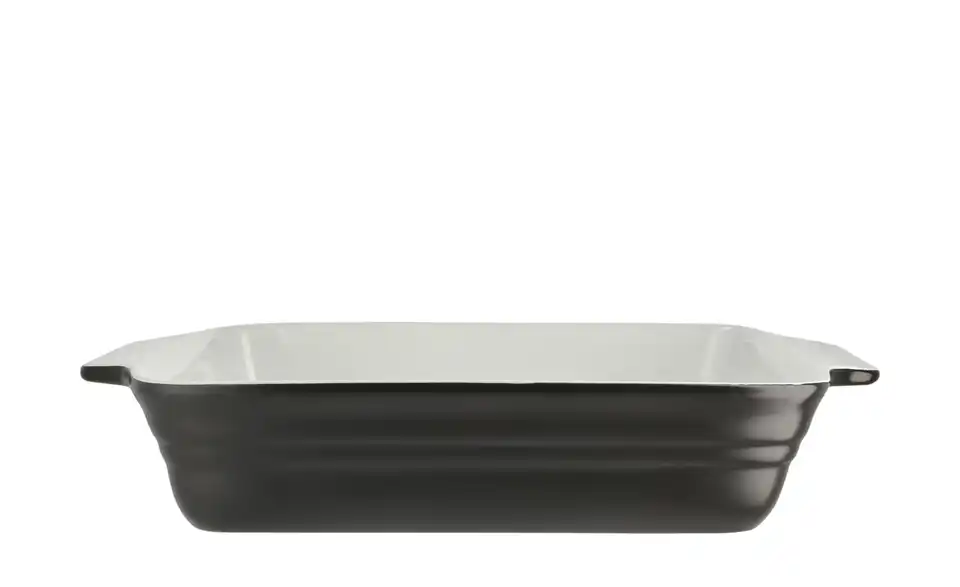 KHG Auflaufform Schwarz 34 cm