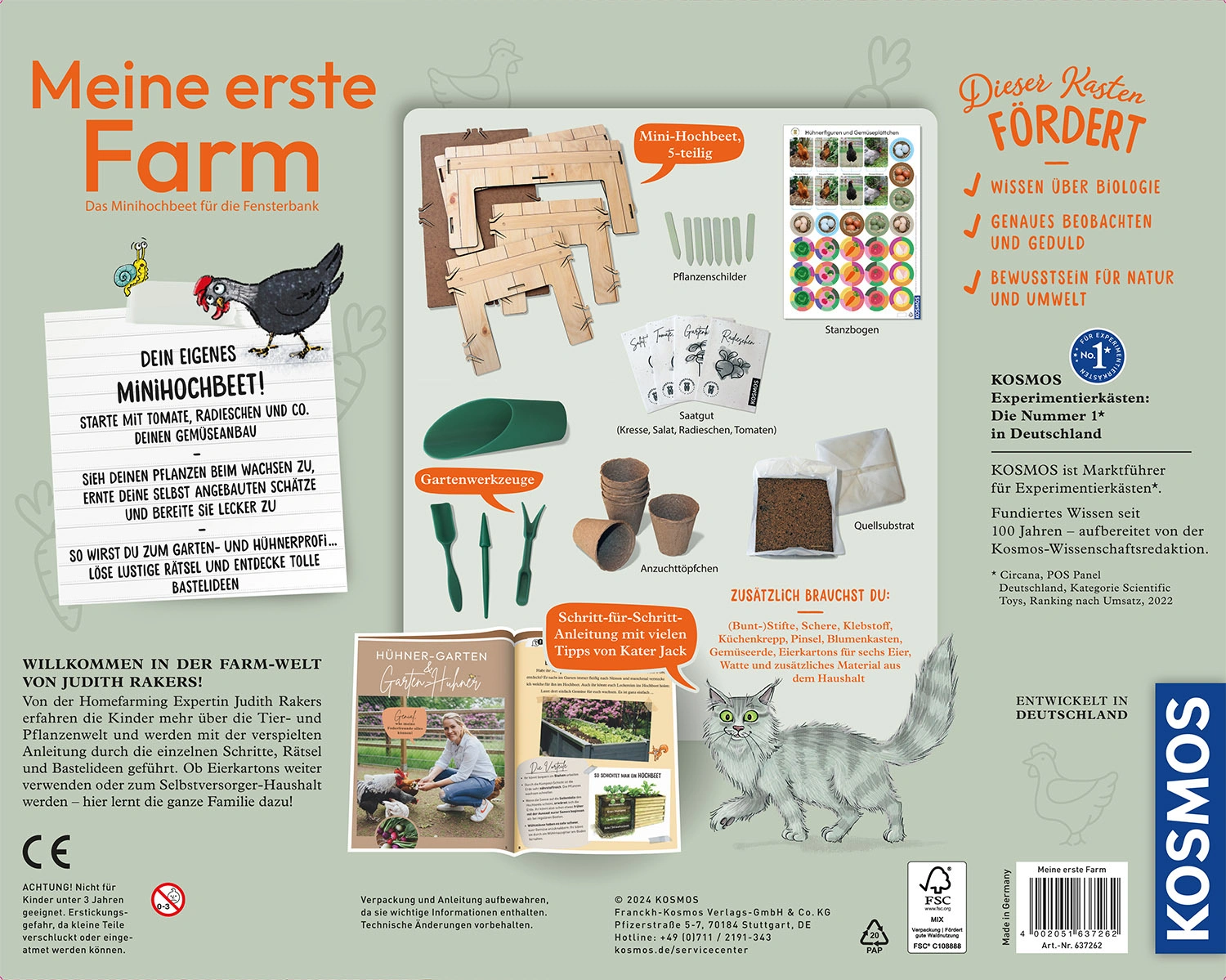 Pflanz-Set JUDITH RAKERS - MEINE ERSTE FARM