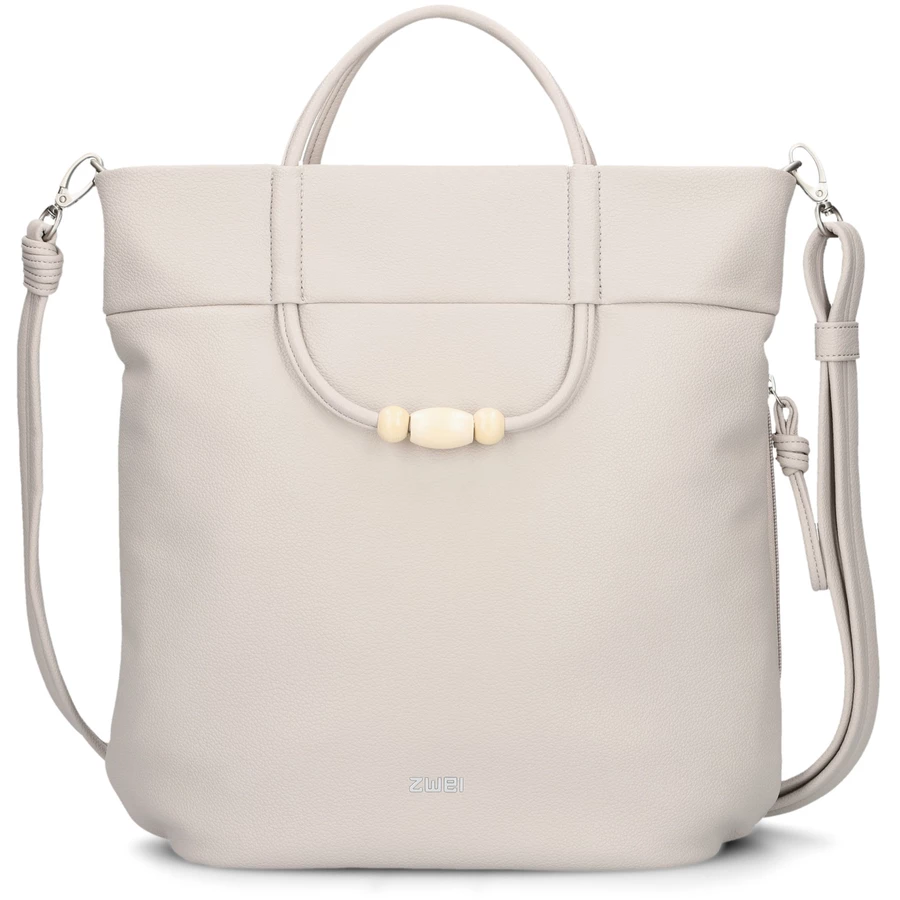 zwei Perla PE120 - Henkeltasche 34 cm cappuccino