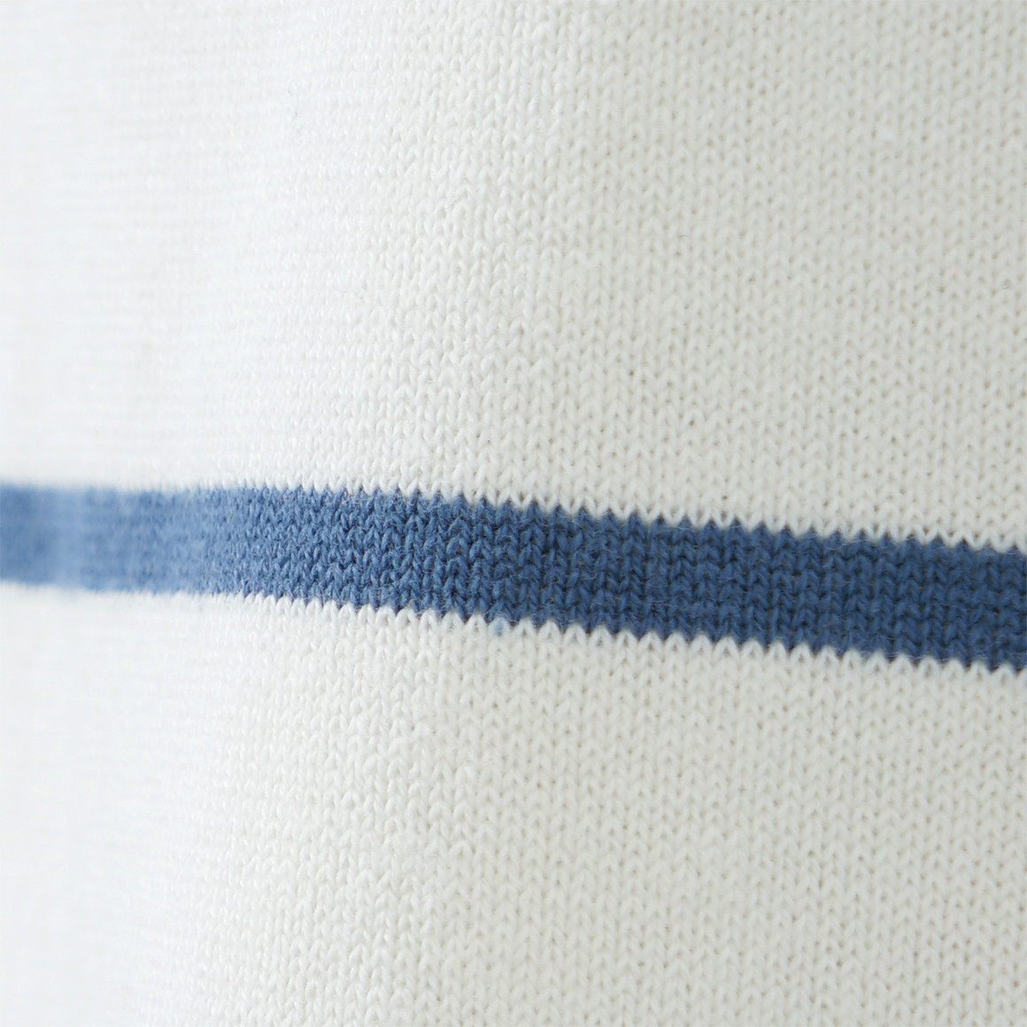 Topolino Jungen Strick-Poloshirt  mit Streifen weiss / dunkelblau