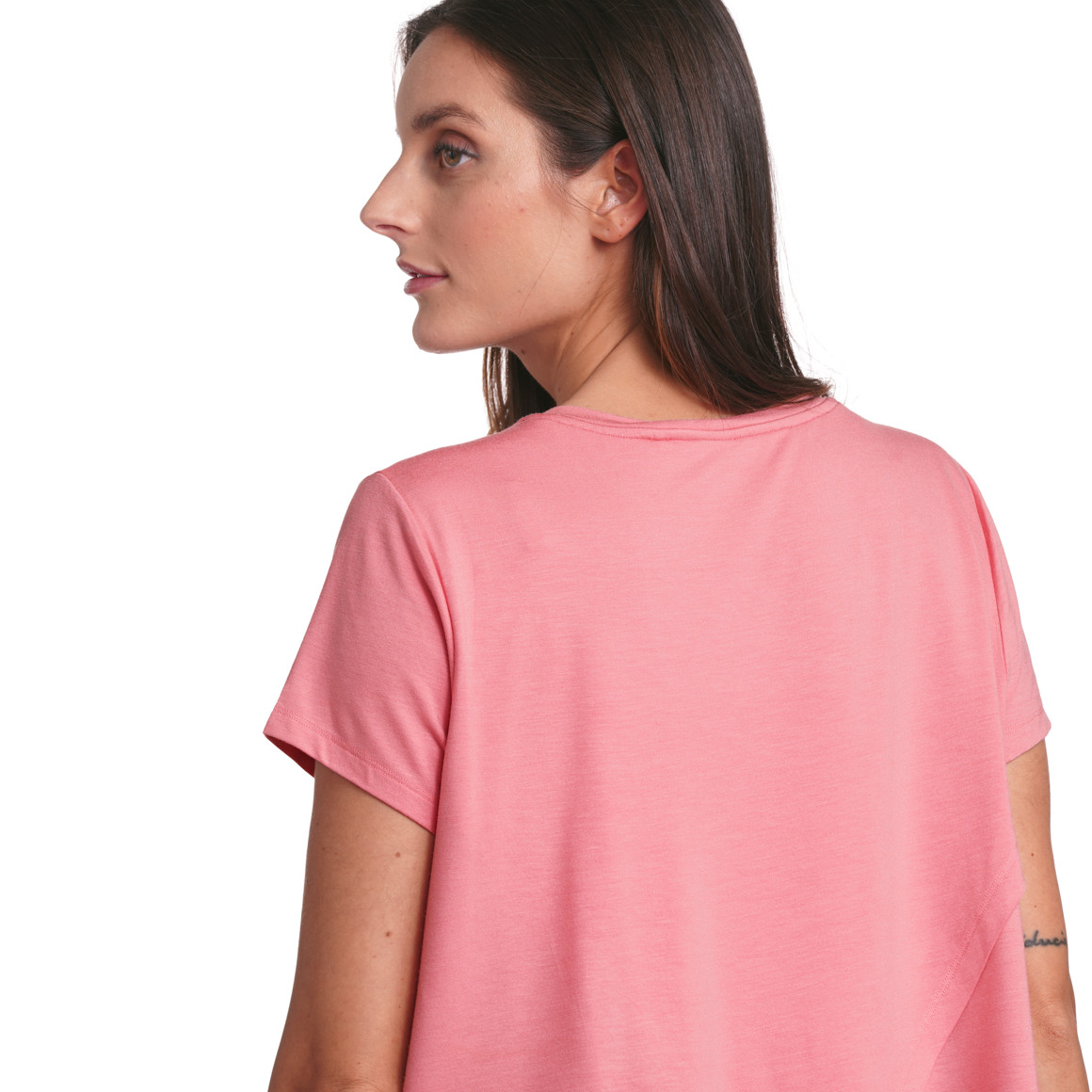 Gina Benotti Damen Schlafshirt mit Blumen-Print rosa
