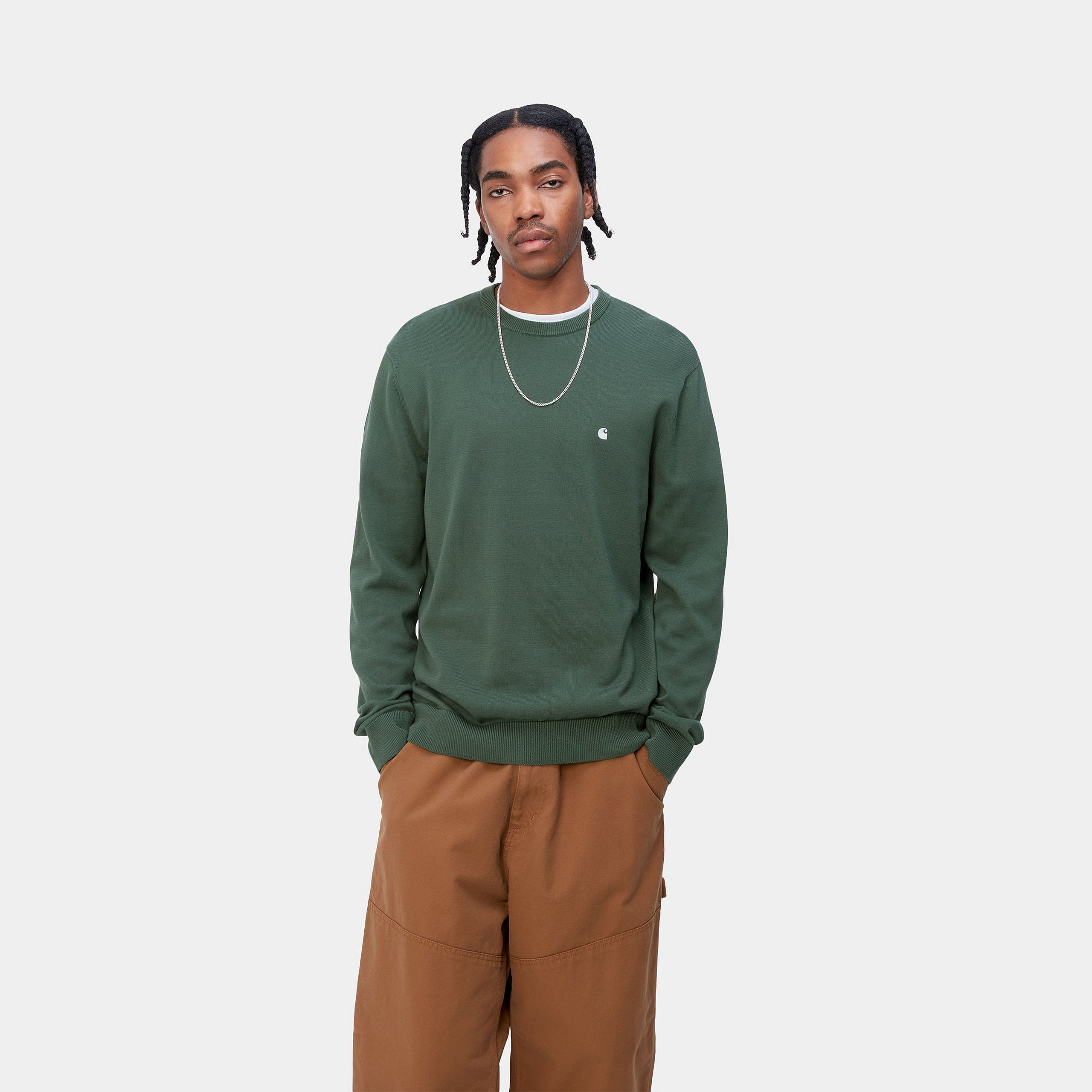 Carhartt WIP Madison Sweater Park / Wax