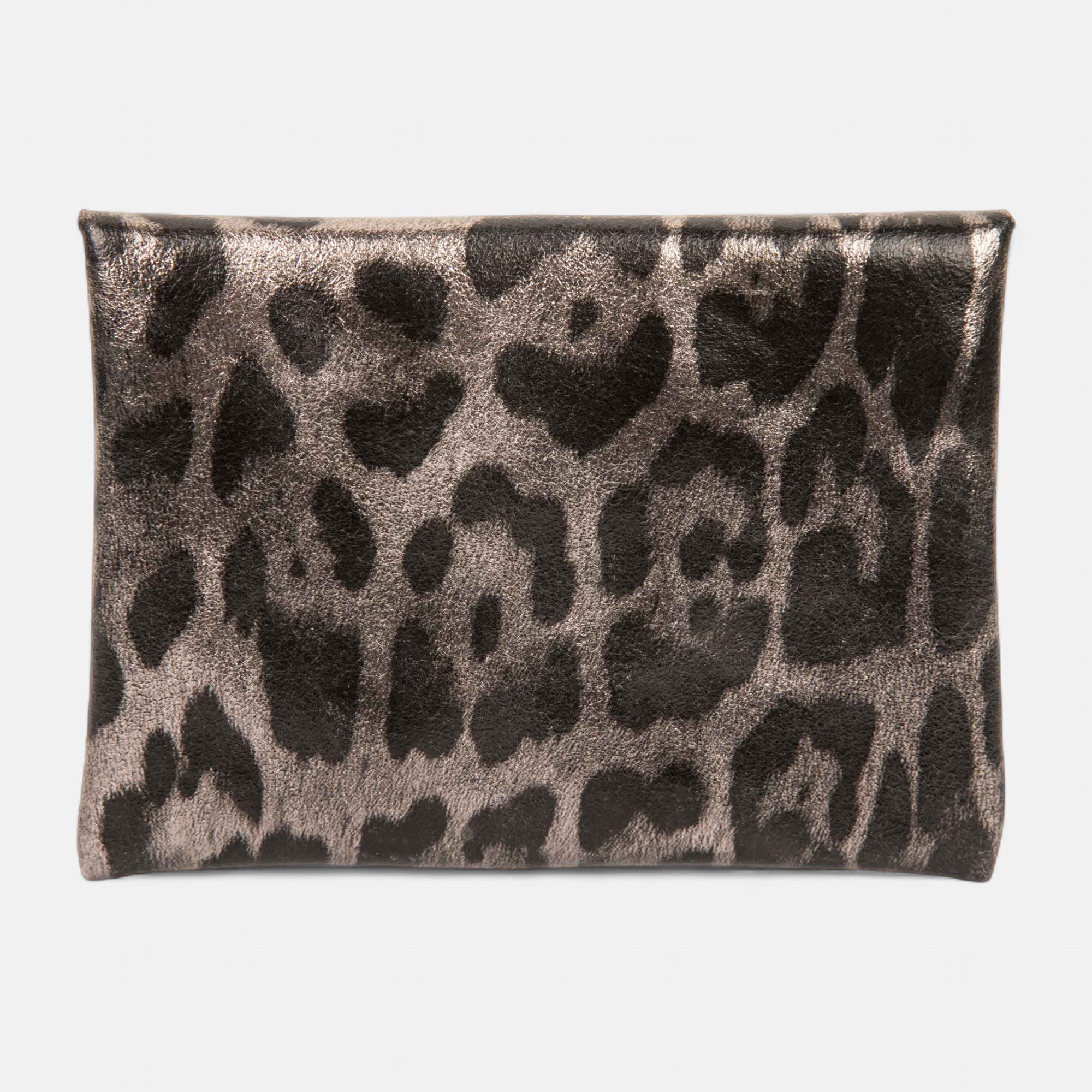 Petite maroquinerie en cuir multicolore