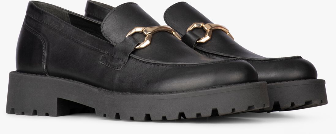 PS POELMAN zwarte ps poelman loafers lein1