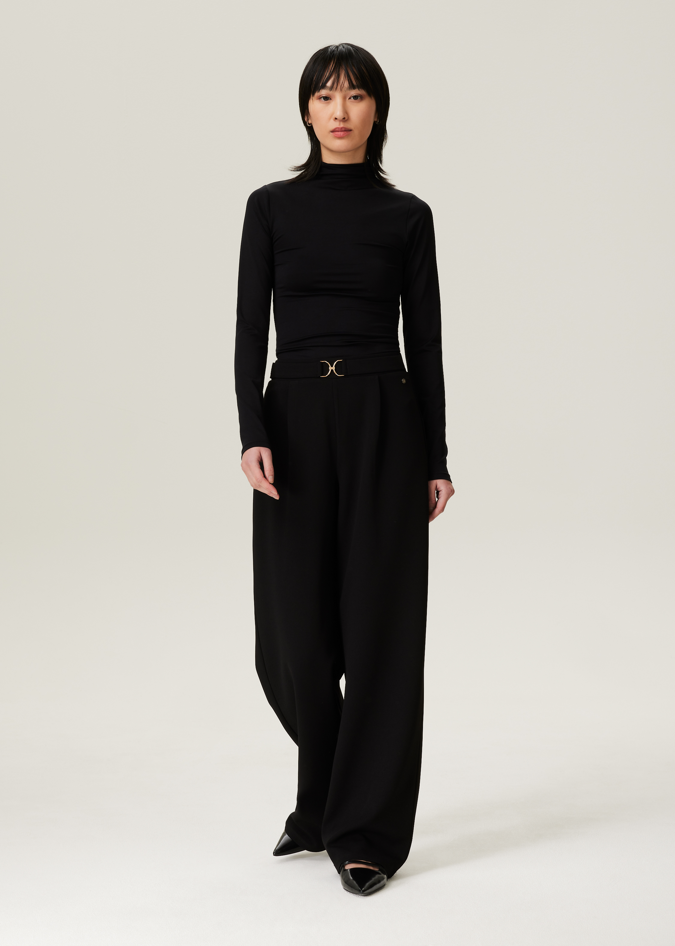 Pantalon met ceintuur
