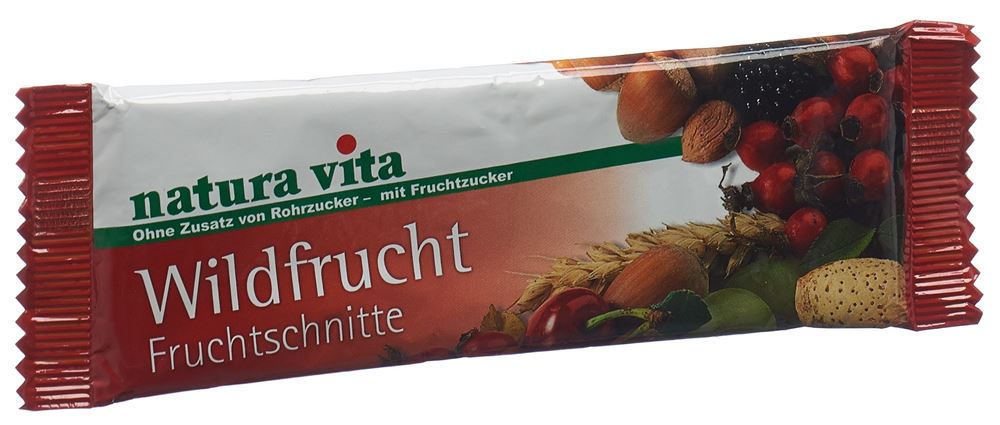 NATURAVITA Fruchtschnitte Wildfrucht 50 g