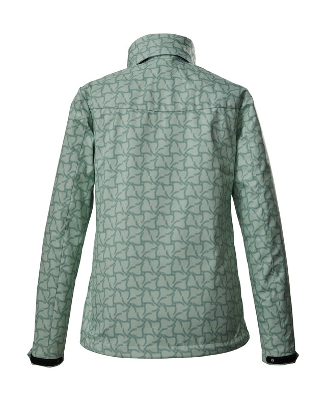 Killtec Softshelljacke »KOS 90 WMN SFTSHLL JCKT« Wasserabweisende, atmungsaktive Softshelljacke mit All Over-Print