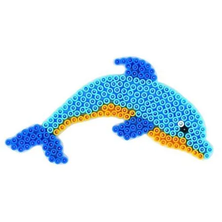 Hama Bügelperlen Platte Delfin