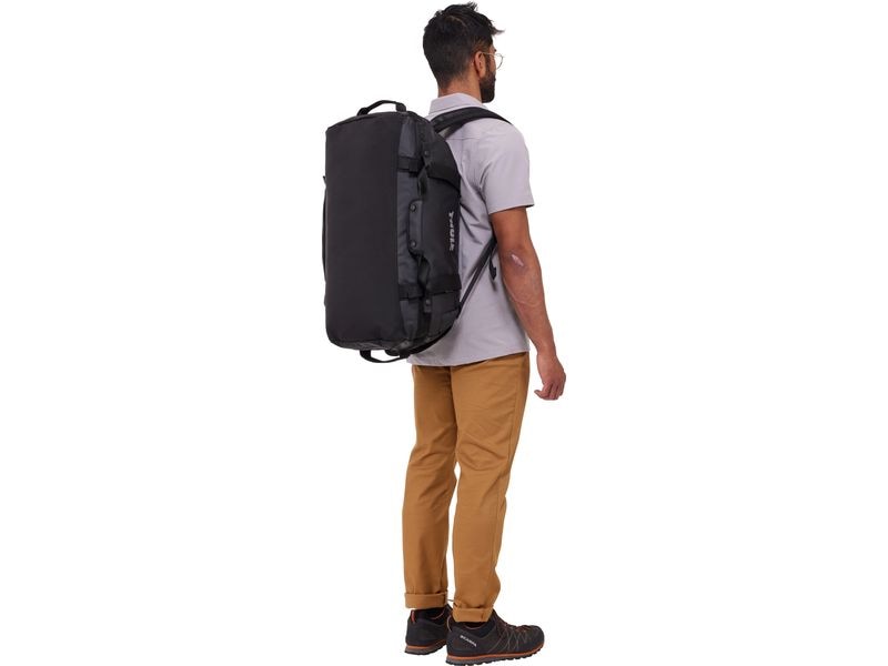 Thule Duffle Bag Chasm 40 l, Black Reisetasche und Rucksack in einem
