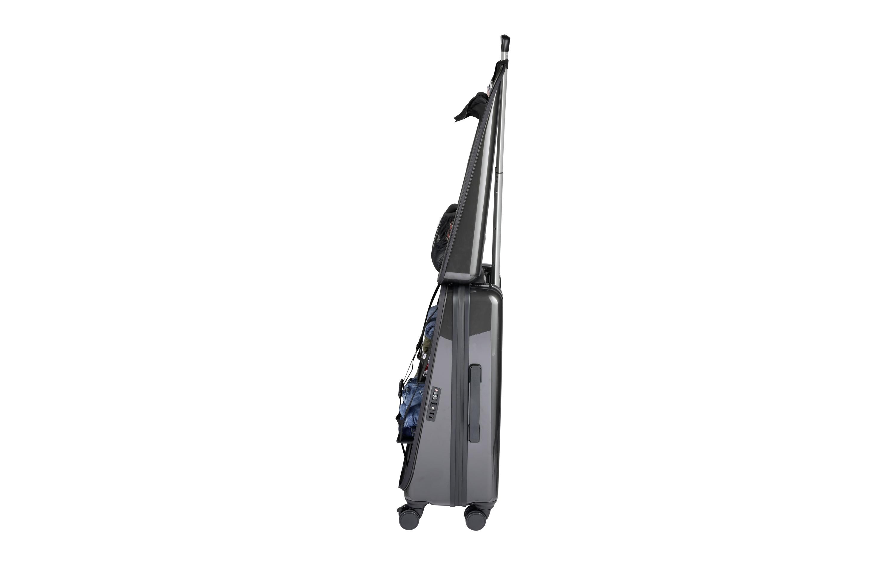 Stand-Up Koffer Medium, 80L, Anthrazit<br>Simplify your travel