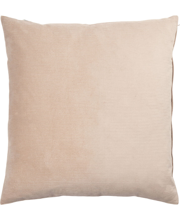 Magasin du Nord Collection CORDUROY/DOELSKIN, PYNTEPUDE 48x48 CM Beige