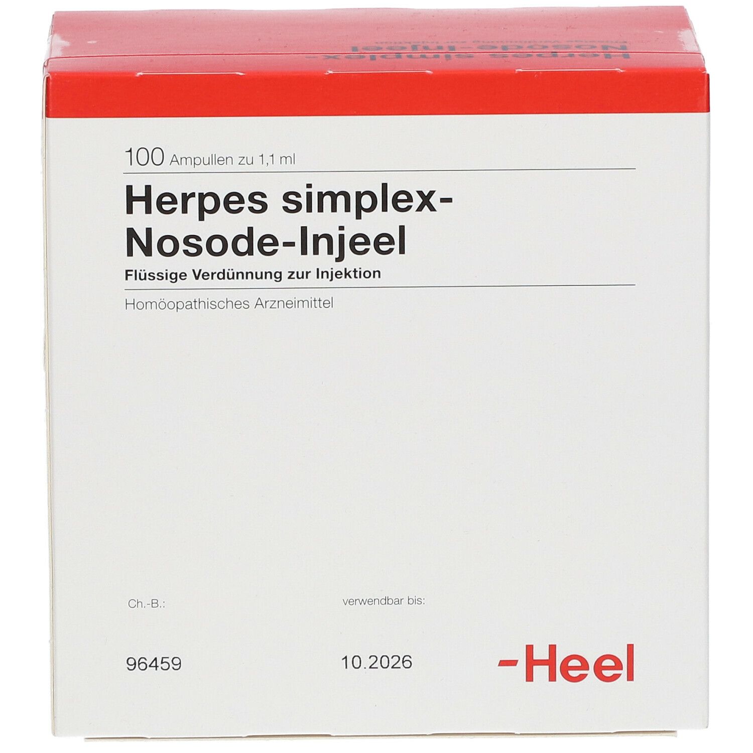 Herpes Simplex Nosoden Injeele