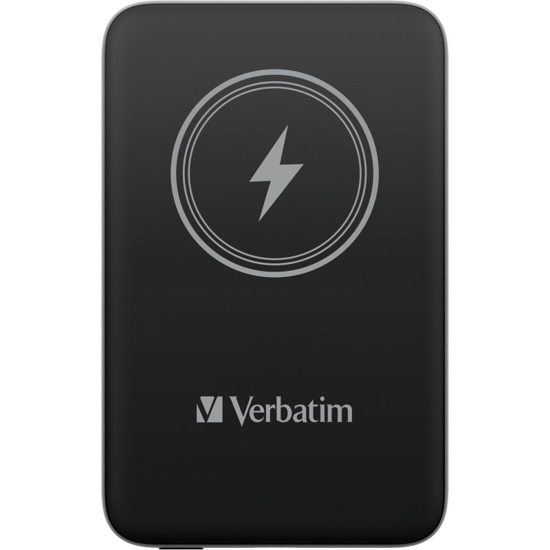 Verbatim Charge 'n' Go Lithium Polymère (LiPo) 10000 mAh Recharge sans fil Noir