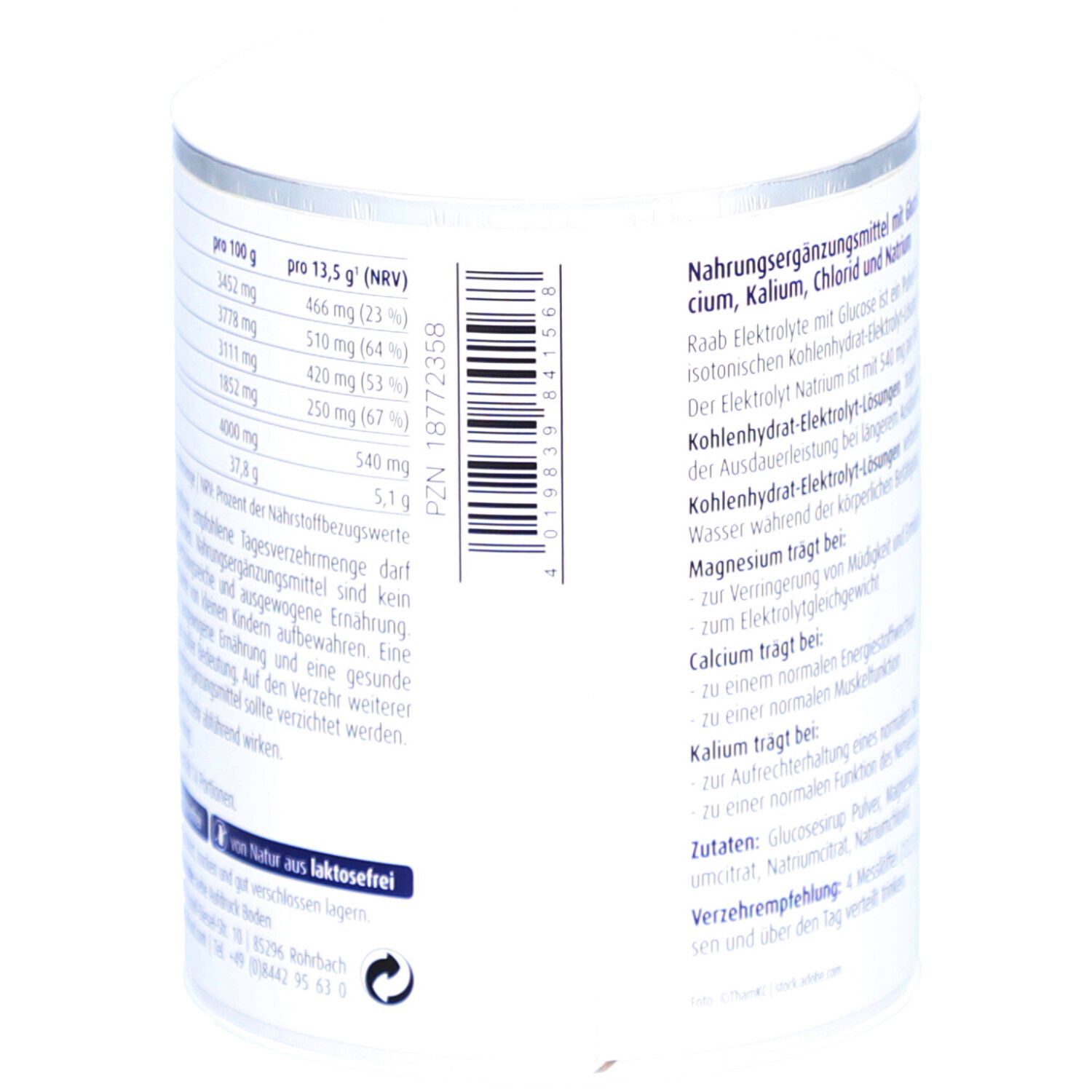 Elektrolyte mit Glucose