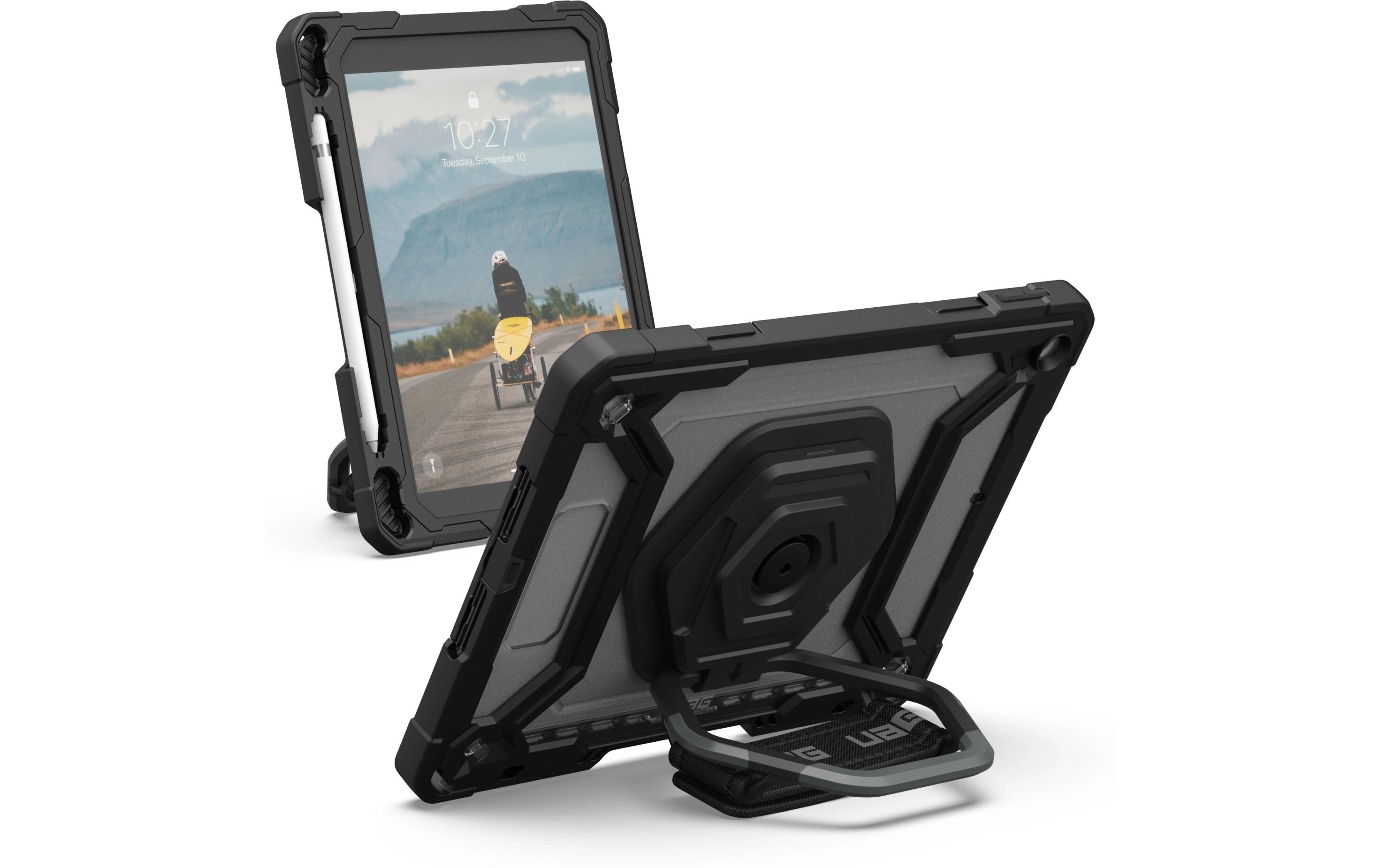 Tablet Back Cover Plasma iPad (7/8/9th Gen.) Ice/BlackRobuste Tablet-Schutzhülle mit Handschlaufe für das Apple iPad (7/8/9th Gen.)