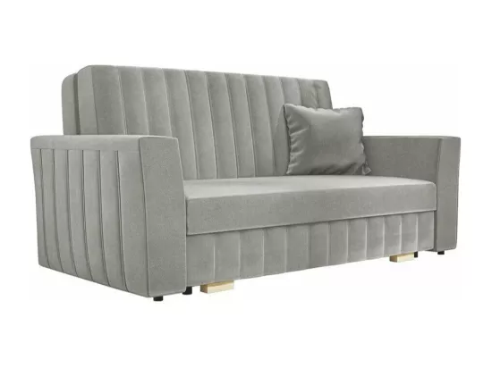 Canapé convertible Columbus 137, Boîte de literie, 83x160x98cm, Mobilier déjà assemblé