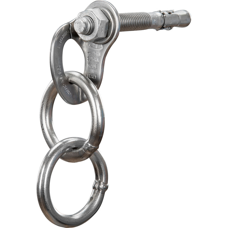 Climbing Technology Plate Kit Plate 12 + Bolt 12x110mm+2Ring Bohrhaken
