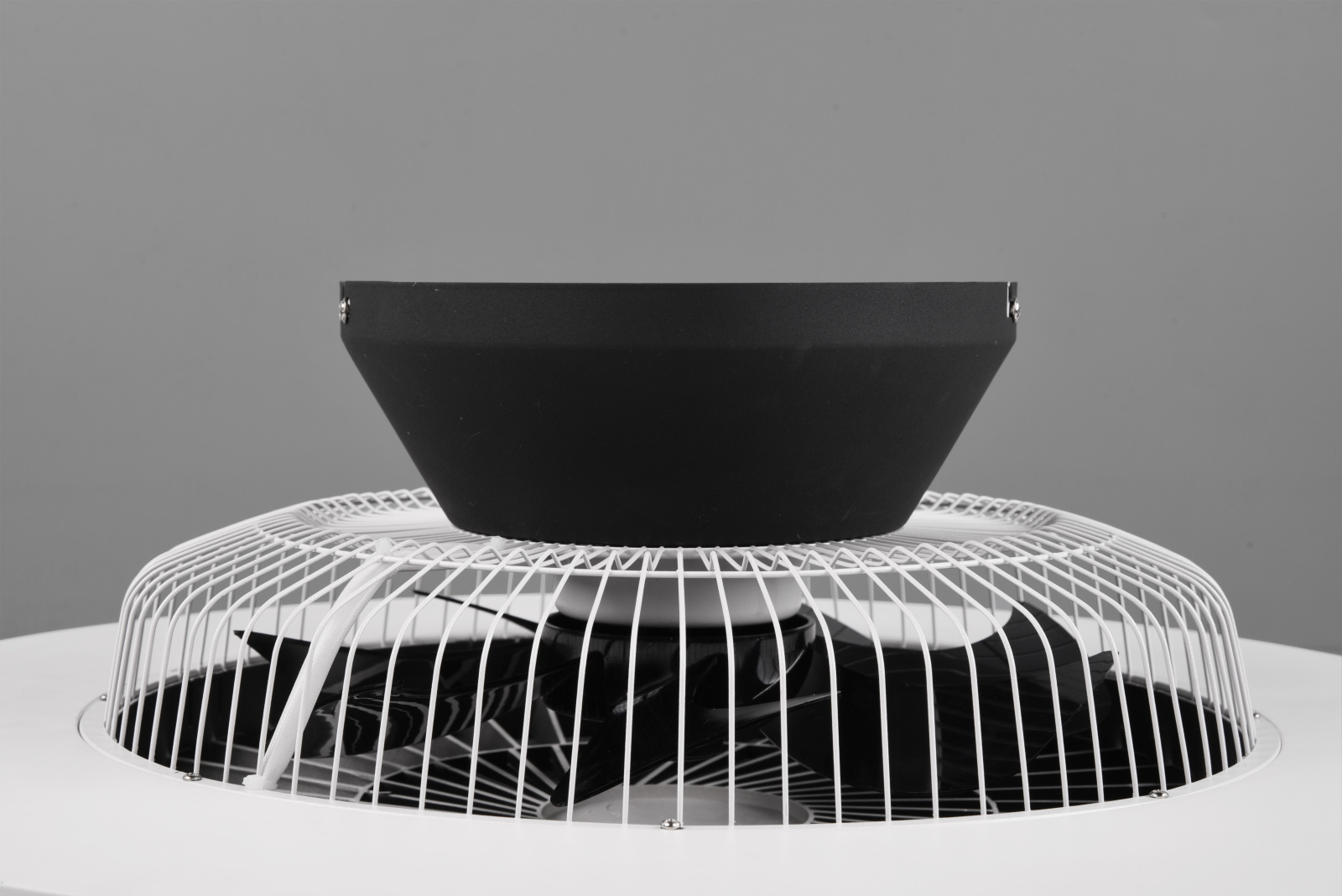 Deckenventilator - schwarz matt - mit LED - Ø 59 cm