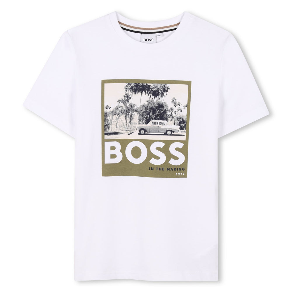 Køb Hugo Boss Dark Green T-Shirt