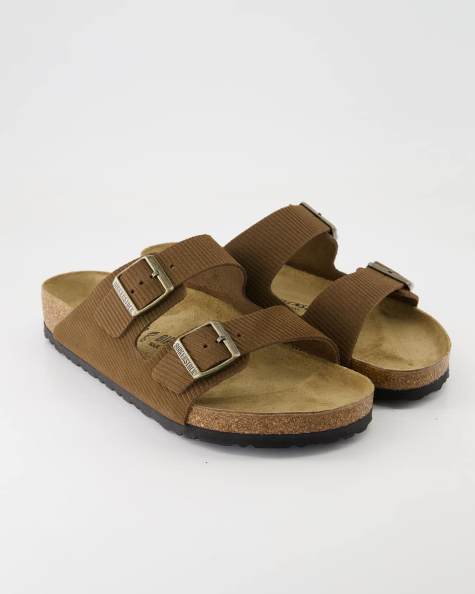 Birkenstock Arizona Pantoletten in Braun
