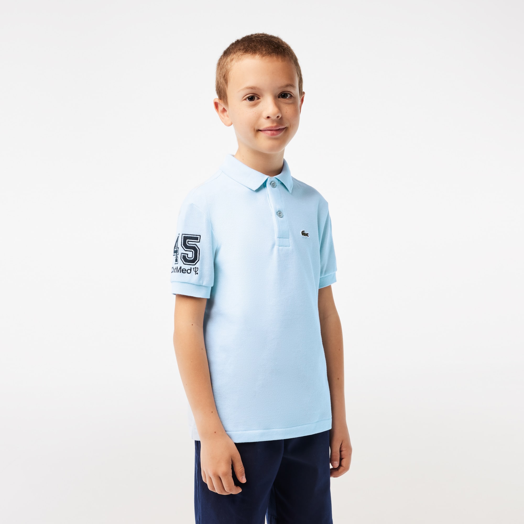 Lacoste Club Med Polo classic fit Garçon Polos - Bleu - Lacoste - Garçon