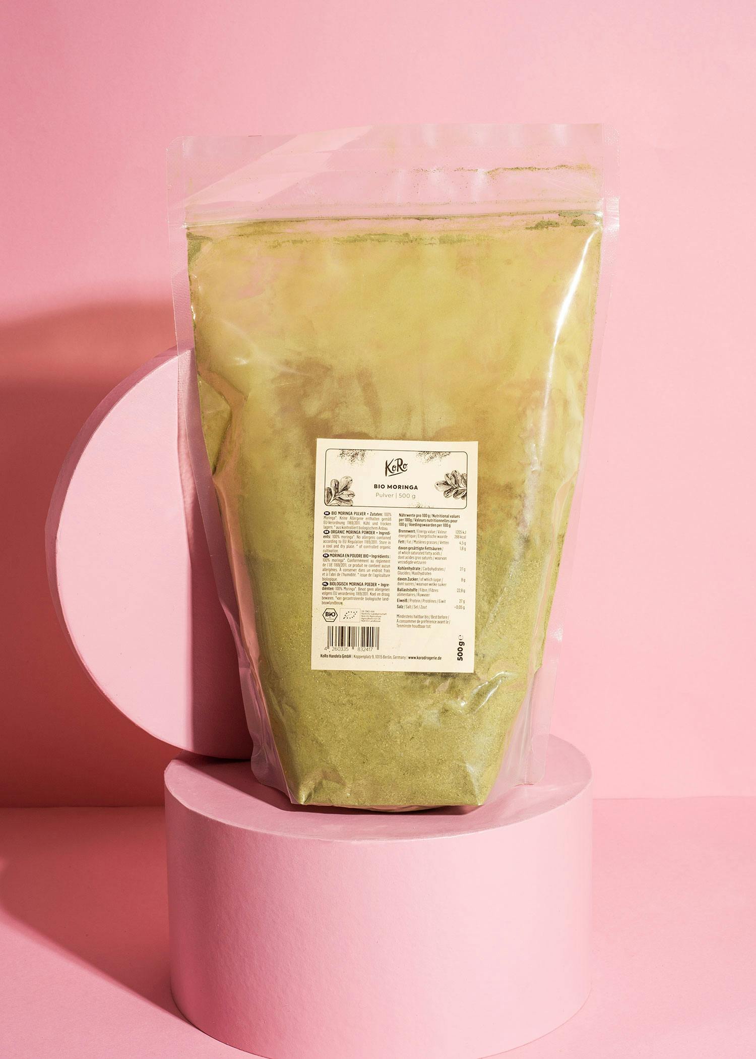 Bio Moringa Pulver 500 g