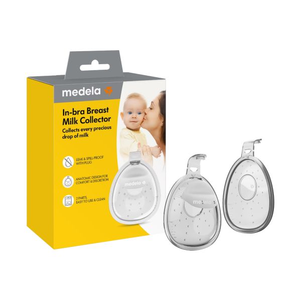 Medela Borstmelkopvanger - In-Bra - 2 Stuks