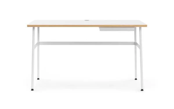 Normann Copenhagen  Journal skrivebord, hvid - 130 x 65 m.