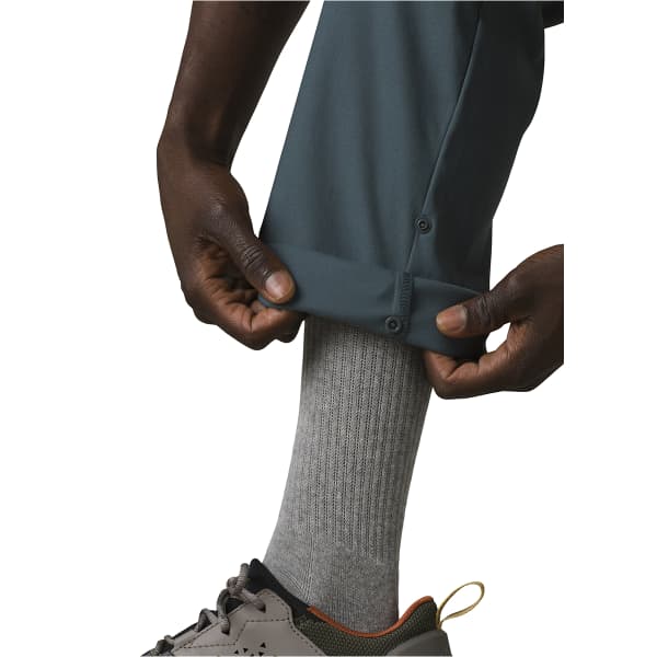 Pantalon escalade PRANA STRETCH ZION SLIM PANT II GREY BLUE