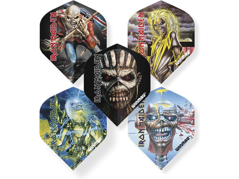 Winmau Dartflights Iron Maiden 15 Stück Profi-Flights mit einem coolen Design