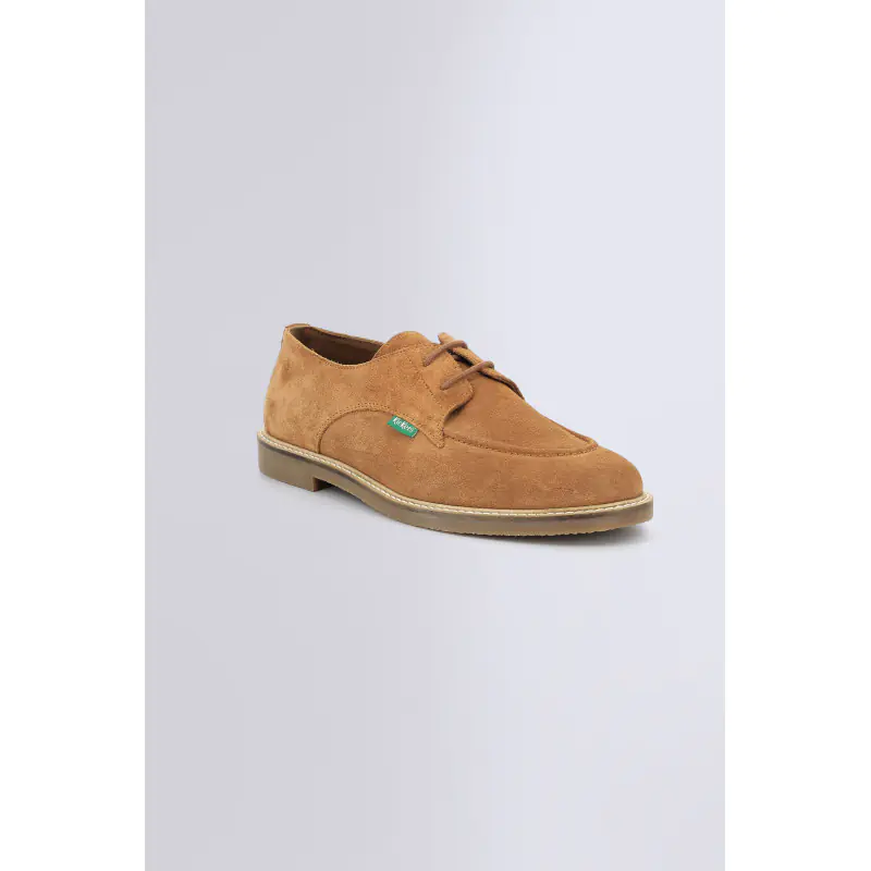 Kick totaly Camel DERBIES Cuir Homme
