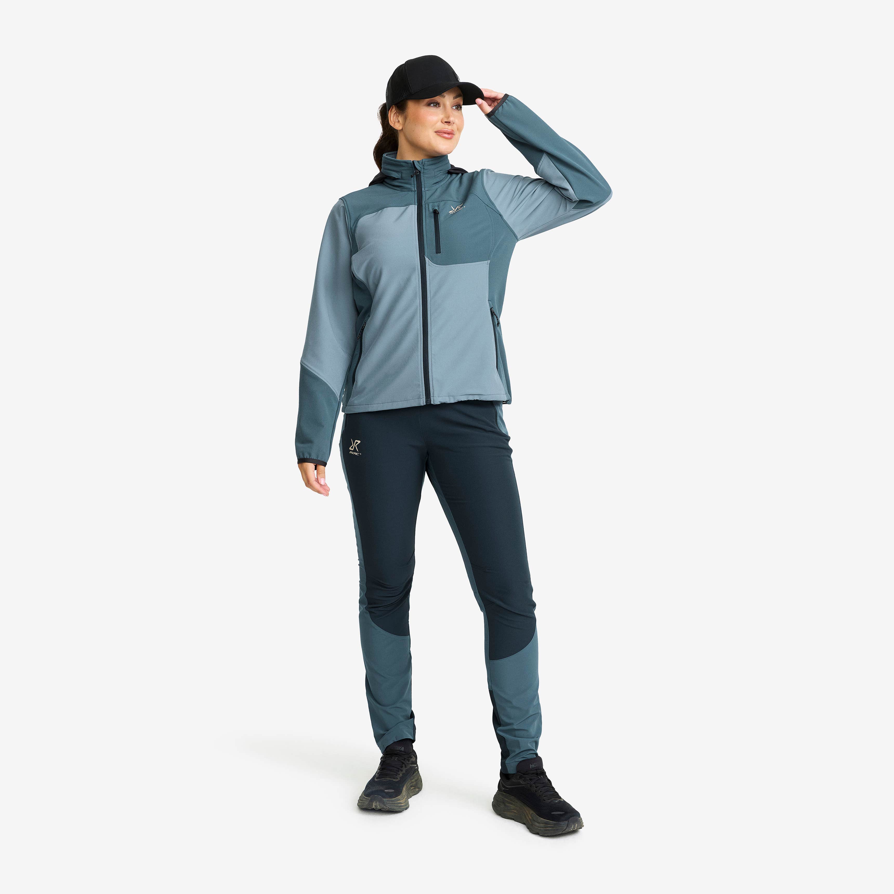 Ridge Trek Stretch Jacket Dame Orion Blue/Blue Mirage