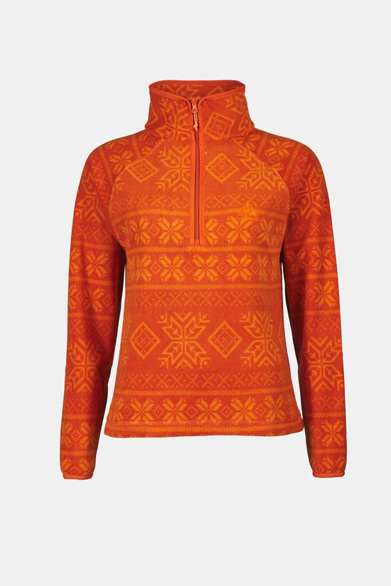 Ayacucho Ayacucho Inverno Printed Fleecetrui Dames
