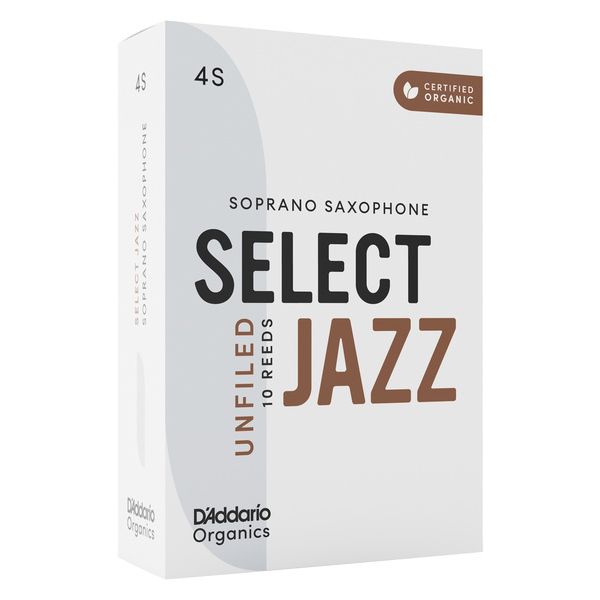 DAddario Woodwinds Organic Sel. Jazz Unf. SOP 4S