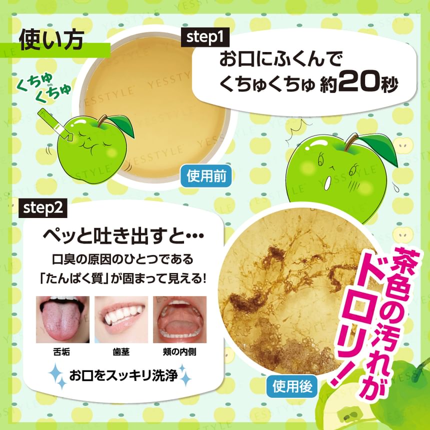 Okuchi - Mondwater van groene appel