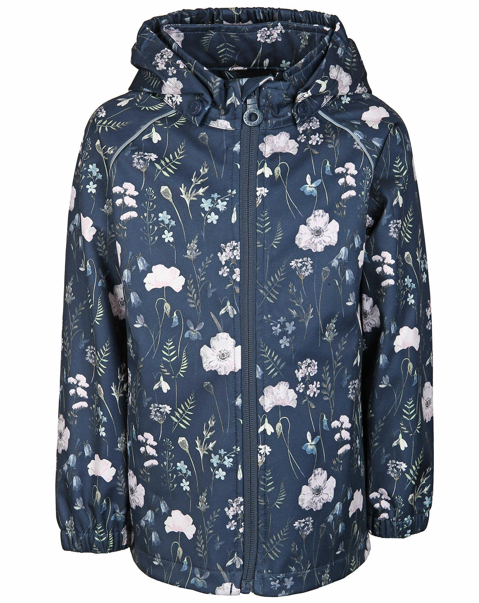 Softshelljacke FLOWERS MEADOW in blue nights