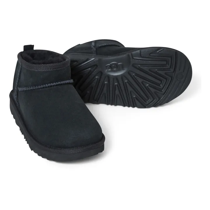 UGG Boots Fourrées Classic Ultra Mini | Noir