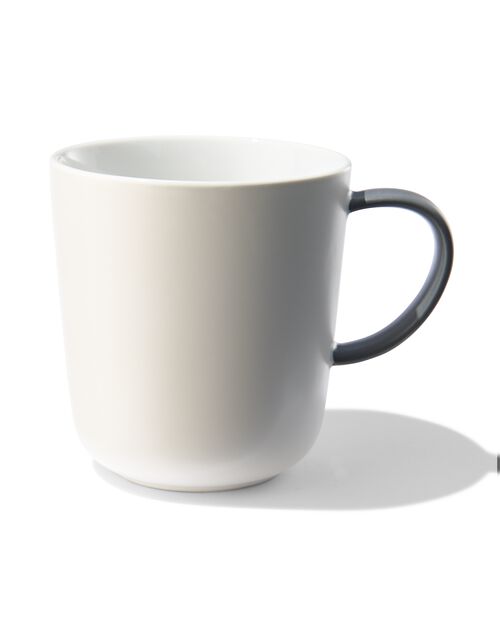 mug 280ml Chicago blanc/noir mat