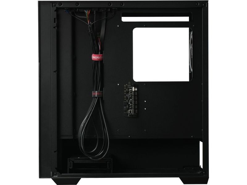 Enermax PC-Gehäuse ENERMAXK8 Schwarz Gaming-Mid-Tower mit ausgezeichneter Luftversorgung
