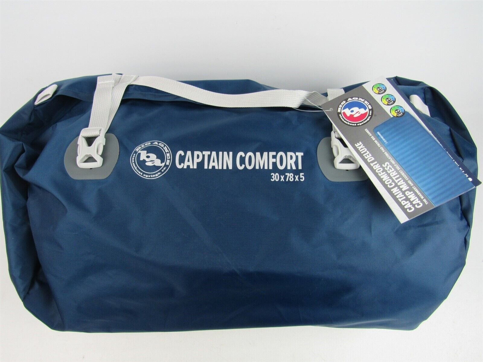 Big Agnes Captain Comfort Delux Camp<br>Liggeunderlag R-verdi 8,3