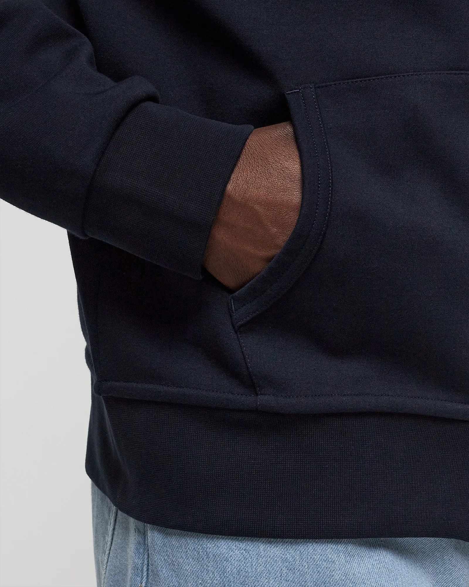 Moletom com capuz e zíper frontal de manga comprida Polo Ralph Lauren